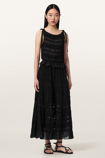 ALLSAINTS 올세인츠 로터스 스커트 W083RE-5 | 신세계V