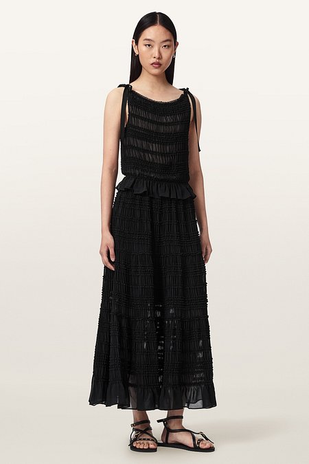 ALLSAINTS 올세인츠 로터스 스커트 W083RE-5 | 신세계V