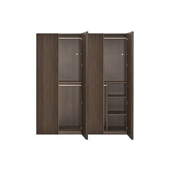 CASAMIA 라펠 일반도어 다용도장세트 2000_브라운 | 신세계V