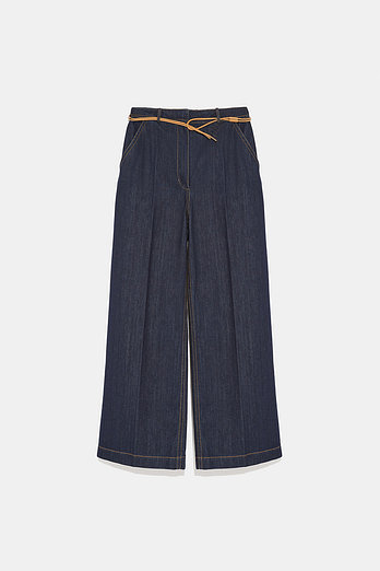 YVES SALOMON [공식] 이브살로몬 울 믹스 팬츠 | 신세계V