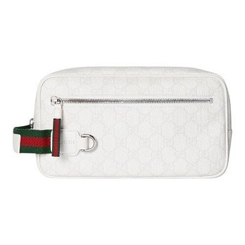 GUCCI [명품] 구찌 남자손가방 파우치 미디엄 GG 코스메틱 화이트 856041 FAFKD 9049 50189499 | 신세계V