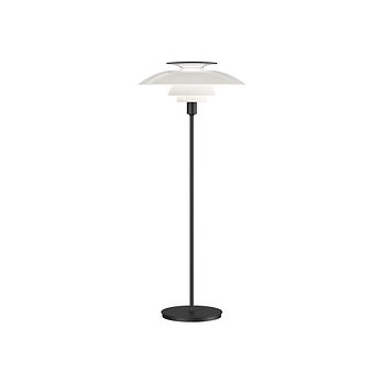 LIGHTNOW [LOUIS POULSEN] PH80 Floor 화이트 오팔 아크릴 / 블랙 | 신세계V