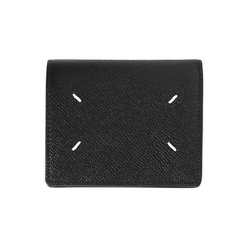MAISON MARGIELA [명품] 26FW 스티치 로고 코인 반지갑 블랙 SA3UI0007 P4745 T8013 50772486 | 신세계V