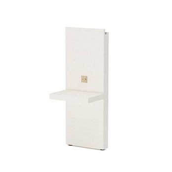 MATERASSO 브레노 사이드패널 선반형 38.8cm_화이트 | 신세계V