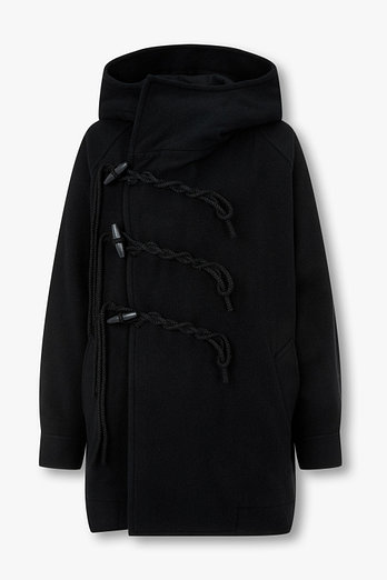 Yohji Yamamoto [Y's]래글런 후드 더플 피코트 | 신세계V