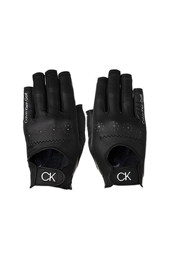 CALVIN KLEIN GOLF 캘빈클라인 골프여성 클래식 핑거리스 장갑세트 CN2GL2103 블랙 | 신세계V