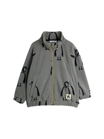 MINI RODINI [MINI RODINI] 키즈 펭귄 플리스 자켓 그레이 11000091 97 | 신세계V