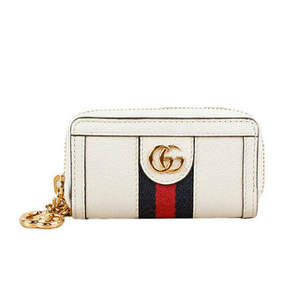 GUCCI 구찌 오피디아 키 카드 홀더 화이트 523157 DJ2DG 8454 A 50087383 | 신세계V