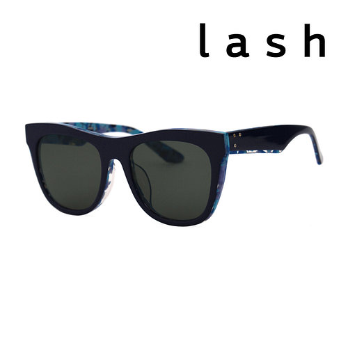 LASH EYEWEAR(래쉬 아이웨어) 래쉬 OVERLAP1 1615G BK 캣아이 뿔테 오버사이즈 남성 여성선글라스 | 신세계V