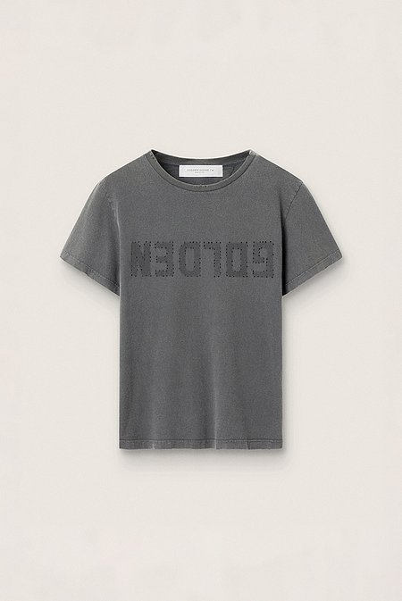 GOLDEN GOOSE KOREA [공식 스토어] 골든구스  여성 디스트레스드 티셔츠 GWP01221 P000671 60318 | 신세계V