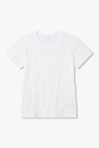 Yohji Yamamoto [Y's]텍스처드 체크 티셔츠 | 신세계V