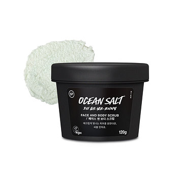 LUSH 러쉬 오션 솔트 셀프-프리저빙 120g - 페이스 앤 바디 스크럽 | 신세계V