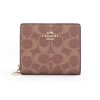 COACH 코치 반지갑 여자 명품지갑 똑딱이 지갑 현금 동전 미니지갑 CW789IMXHE 44390625 | 신세계V
