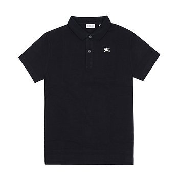 BURBERRY 버버리 8117373 A1189 EKD 기마상 로고 체크 폴로 남아 아동 반팔티 (성인착용가능) | 신세계V