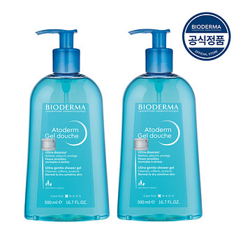 BIODERMA [바이오더마] 아토덤 젤 두쉬 클렌징젤500ml x2 | 신세계V