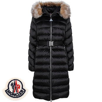 MONCLER 몽클레어 25FW 블랙 리어지 구스 롱 다운 자켓 LEERSIE 1C00035 59685 99M | 신세계V