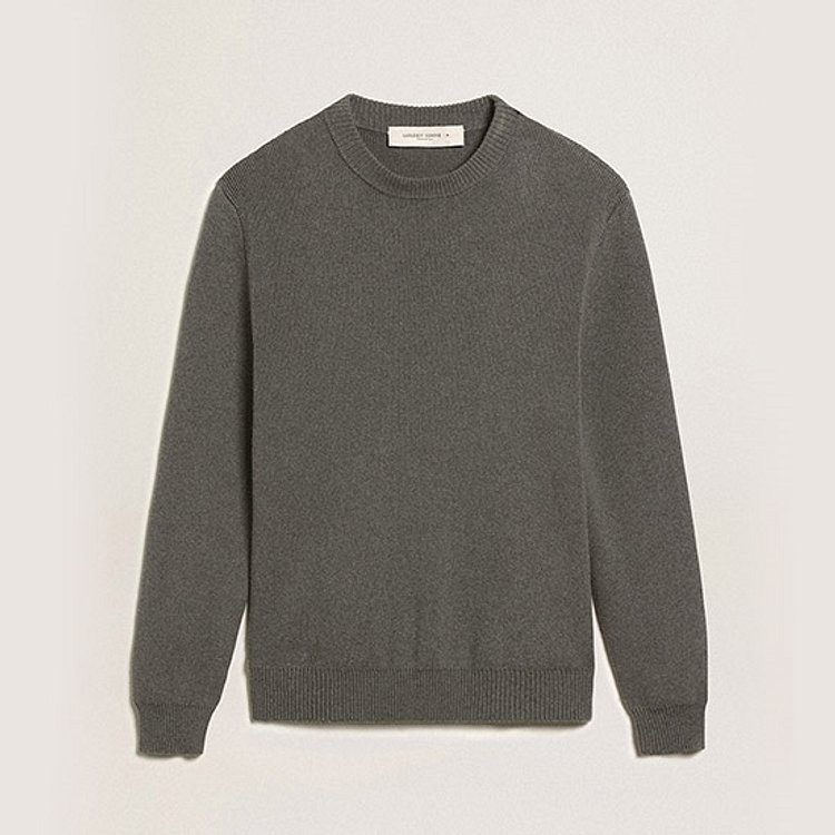 GOLDEN GOOSE KOREA(골든구스) [공식 스토어] 골든구스 남성 데이비스 스웨터 GMP00841 P000662 ...