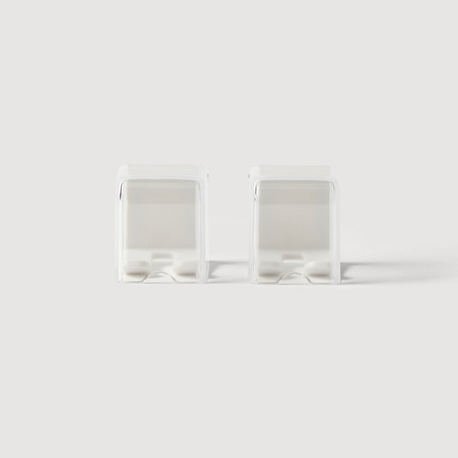 간편부착 슬림 칫솔걸이 2개