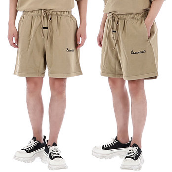 FEAR OF GOD [피어오브갓] 에센셜 트레이닝 클래식 스웨트 숏 팬츠 160SP264102F FADEDDUNE | 신세계V