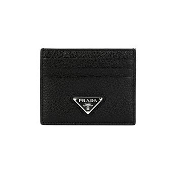 PRADA 프라다 2MC025 2E54 F0002 그레인 트라이앵글 로고 카드지갑 | 신세계V