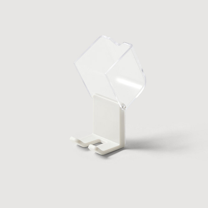 간편부착 슬림 칫솔걸이 2개