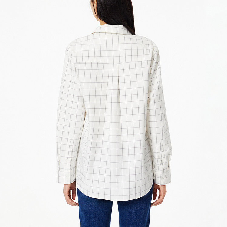 남녀공용 플란넬 셔츠