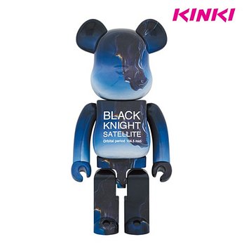 KINKIROBOT 1000% BEARBRICK BLACK KNIGHT SATELLITE | 신세계V