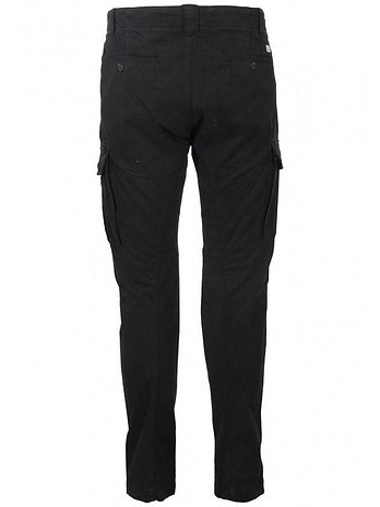 C.P. COMPANY CP컴퍼니 스트레치 Sateen 카고 Pants Ergonomic 핏 새틴 팬츠 인체공학적핏 15CMPA186A 005529G 999 | 신세계V