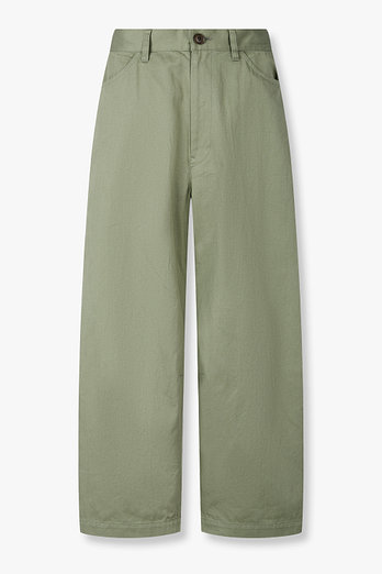 Yohji Yamamoto [Y's]컷딩 디테일 배기 치노 팬츠 | 신세계V