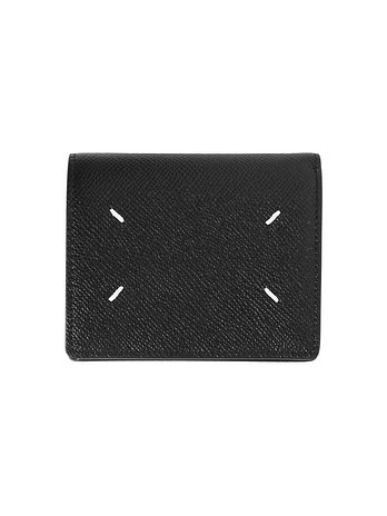 MAISON MARGIELA [MAISON MARGIELA] 26FW 스티치 로고 코인 반지갑 블랙 SA3UI0007 P4745 T8013 | 신세계V