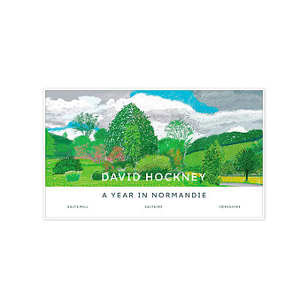 ARTISH [FRAME] A Year in Normandie Poster by David Hockney - Trees / 데이비드 호크니 | 신세계V