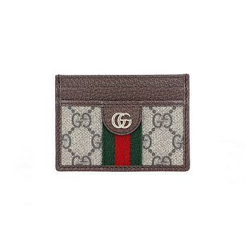 GUCCI 구찌 838486 FAE0L 9746 수프림 웹 오피디아 GG 카드지갑 | 신세계V