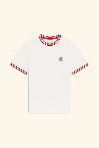 DROLE DE MONSIEUR D Mirroir Pique T-shirt D0TCA26102WHM | 신세계V