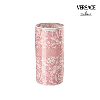 VERSACE LIVING [베르사체] 바로코 로즈 원통 화병 1p (24cm) | 신세계V