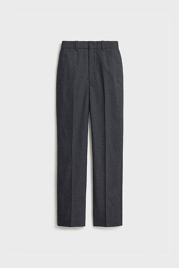 POTTERY Wool Straight Fit Pants (New)_Dark Gray | 신세계V