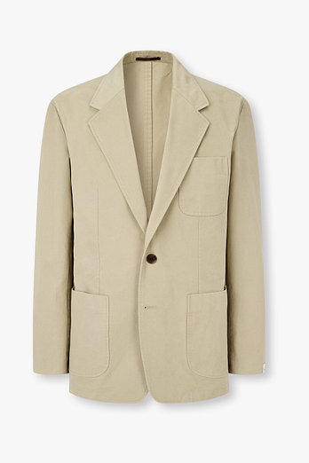 MAN ON THE BOON 워시드 코튼 싱글 자켓 | 신세계V