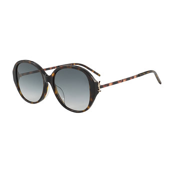 SAINT LAURENT EYEWEAR 생로랑 명품 선글라스 SL M48SBK 004 라운드 뿔테 자외선차단 여자 | 신세계V