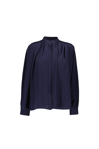 YVES SALOMON [공식] 이브살로몬 크레이프 체인 셔츠 CE5SFCTTP021C89 | 신세계V