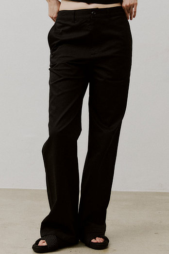 VIS A VIS NEW WIDE LEG PANTS (NAVY) | 신세계V