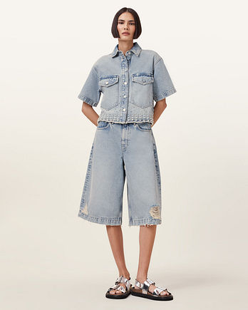 ALLSAINTS 올세인츠 루이 롱 쇼츠 W077EC-2160 | 신세계V