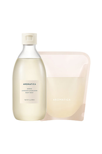 AROMATICA 서렌 바디워시 300ML & 리필 300ML 세트 | 신세계V