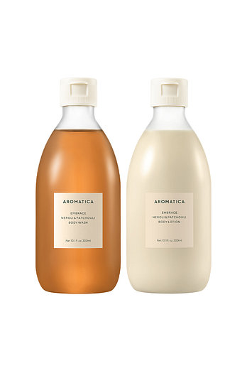 AROMATICA 임브레이스 바디워시 & 바디로션 2종 세트 (300ML+300ML) | 신세계V