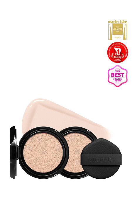 VIDIVICI 블랙 퍼펙션 커버 핏 쿠션 리필 2EA | 신세계V