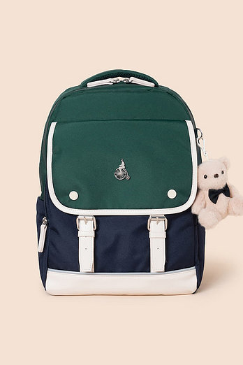 BEANPOLE KIDS [시즌오프30%][26SS 5%][BEANPOLE KIDS] 클래식 플랩 책가방  그린 (BI61D4U02M) | 신세계V