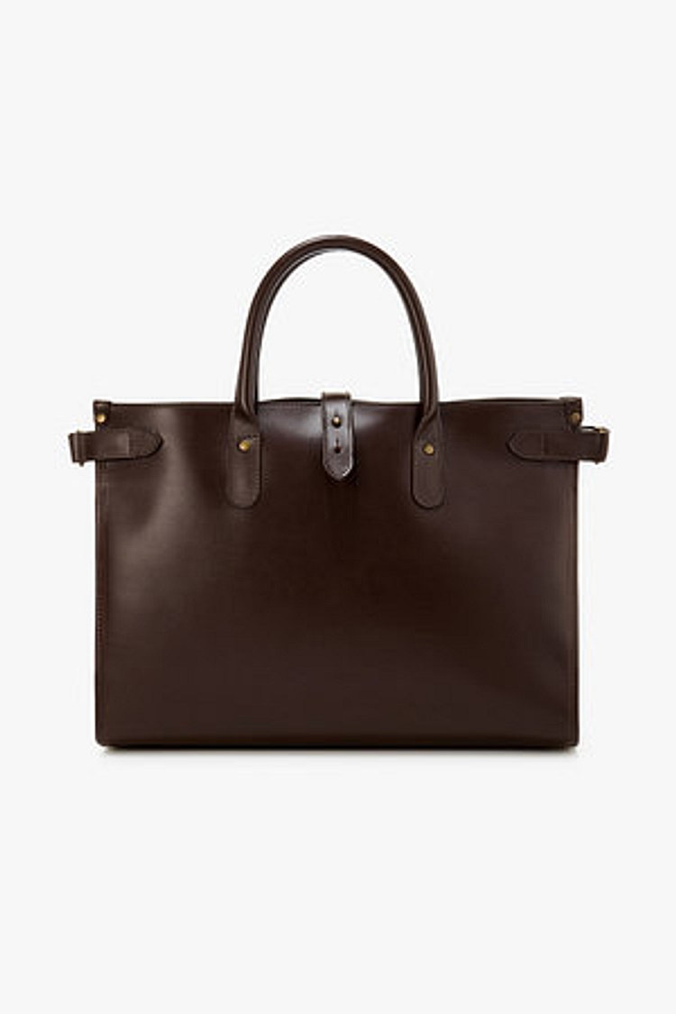 [ETTINGER] 레더 첼시 백 HAVANA