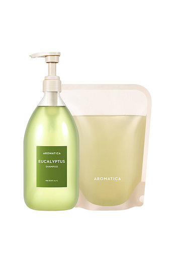 AROMATICA [대용량] 유칼립투스 탈모케어 샴푸 1L & 리필 500ML 세트 | 신세계V