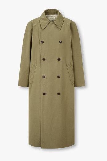 MAN ON THE BOON 울 블렌드 더블 트렌치 코트 | 신세계V