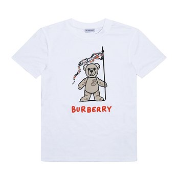 BURBERRY 버버리 8105198 A1464 토마스 베어 아동 반팔티 (성인착용가능) | 신세계V