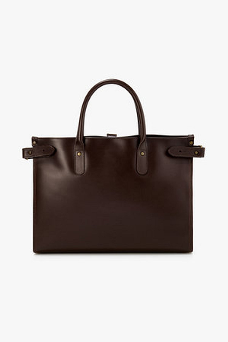 [ETTINGER] 레더 첼시 백 HAVANA