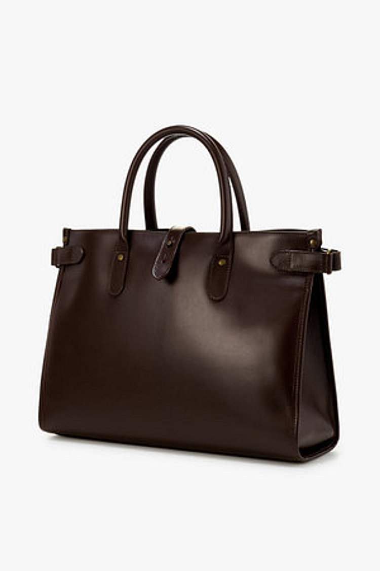 [ETTINGER] 레더 첼시 백 HAVANA